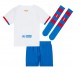 Cheap Barcelona Away Football Kit Children 2023-24 Short Sleeve (+ pants)